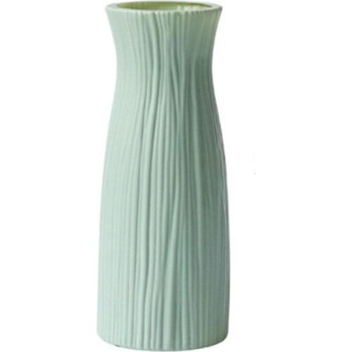 Modern Style Simple Plastic Flower Pot Nordic Home Decor Desktop Plant Hydroponic Equipment Home Ornament can CSV