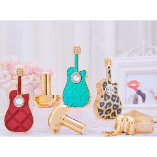 12.1MM Empty Guitar Lipstick Bottles Lip Stick Beauty Lipgloss Lipbalm Tubes Cosmetics Packaging Containers 20Pcs/Lot