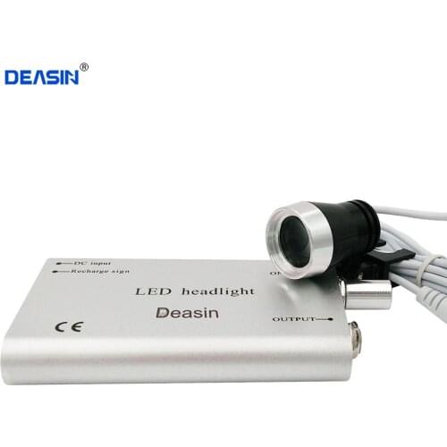 Dental LED Head Light Rechargeable for Dentist Surgery Loupes Magnifying Glass Accessories
