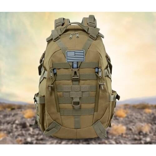 Tactical Reflective Backpack Outdoor Molle Camouflage Rucksack Military Assault Bag Hiking Camping Hunting Travel Knapsack