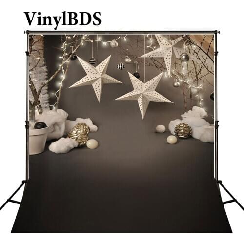 VinylBDS Children Cartoon Photography Backdrop Newborn Shining Star Backdrop Baby Birthday Fairy Tale Backdrop for Photo Studio