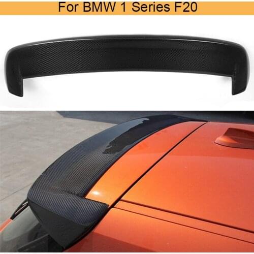For 1 Series Carbon Fiber Rear Roof Spoiler Lip Wing For BMW F20 Hatchback M Sport M135i 118i 120i 125i 128i 2012-2014