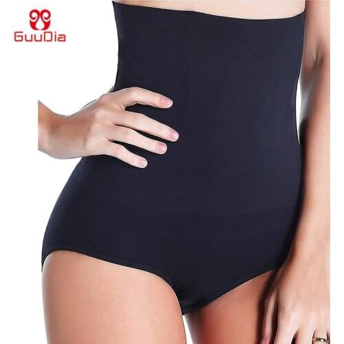 GUUDIA Women Waist Trainer Tummy Control Panties Body Shaper High Waisted Shapewear Briefs Butt Lifter Slimming Corset Seamless