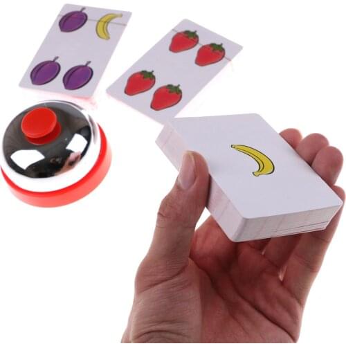 1 Set New Sale Halli Galli Board Game 2-6 Players Cards Game For Party Easy To Play With Family Friends Wholesale