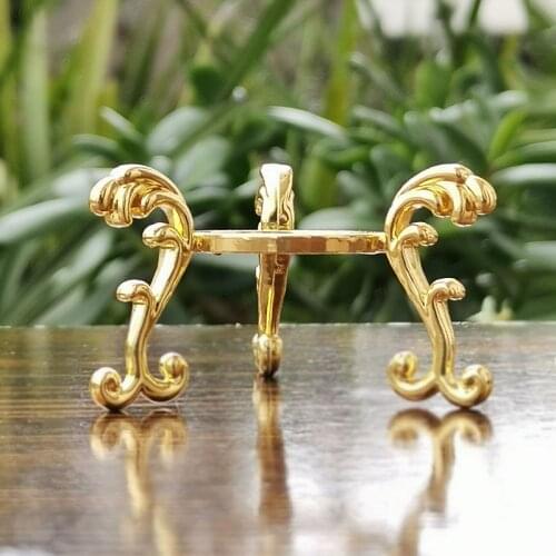 1pcs Big Metal Crystal Ball Display Base Table Holder Stand Home Decor Ornaments Party Gift Paperweight Sphere Photography