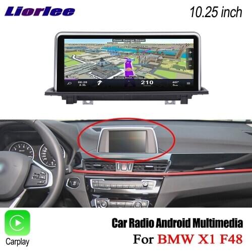 For BMW X1 F48 2016-2017 Car Android Multimedia Player Radio Audio Video Stereo GPS Navigation System Auto HD Screen Display TV
