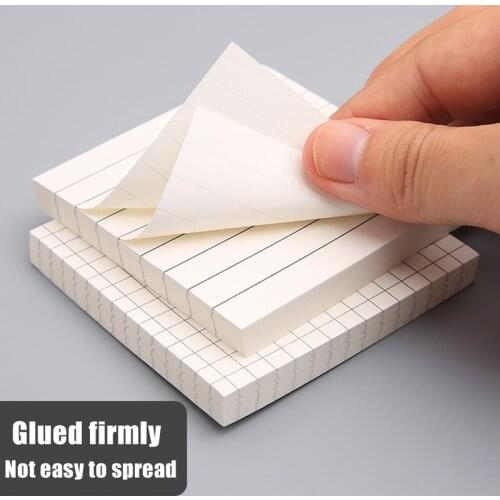 80sheets Office School Memo Pad Cute Planner Notepad Post Sticky Notes To Do List Grid Simple Tear Memo Pads Notepad