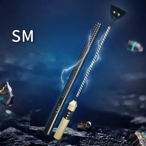 Electric Pulse Stick SM Bondage Sex Toys Electric Whip Fetish BDSM Long Horse Riding Spanking Flirt Flogger Adult Games