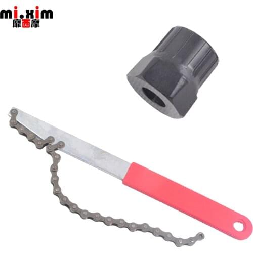 Hot Sale Bicycle Freewheel Turner Chain Whip Cassette Sprocket Remover Tool Freewheel Repair Tools