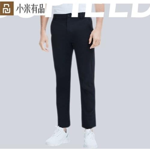 Supield Mens Fashion Business Casual Long Pants Suit Pants Male Elastic Straight Air Conditioning Pants for xiaomi youpin