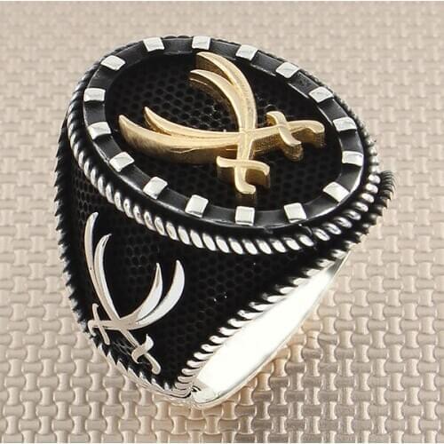 Machete Silver Ring Men Silver Ring Made In Turkey Solid 925 Sterling Silver