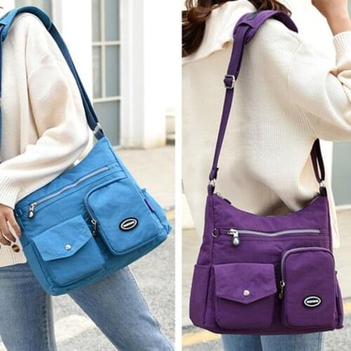 New Arrival Nylon Women Messenger Bags Casual Large Capacity Ladies Handbag Female Crossbody Shoulder Bags Waterproof