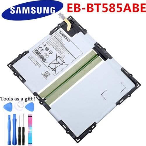 Original 7300mAh EB-BT585ABE Replacement Battery For Samsung Galaxy Tablet Tab A 10.1 2016 T580 SM-T585C T585 T580N+ Tools