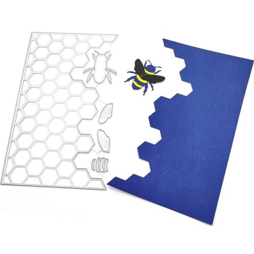 Julyarts Wall Bee Scrapbook Cutting Dies New Craft Supplies Die Cut for Card Making DIY Scrapbooking Cardstock Die Cut Stencils