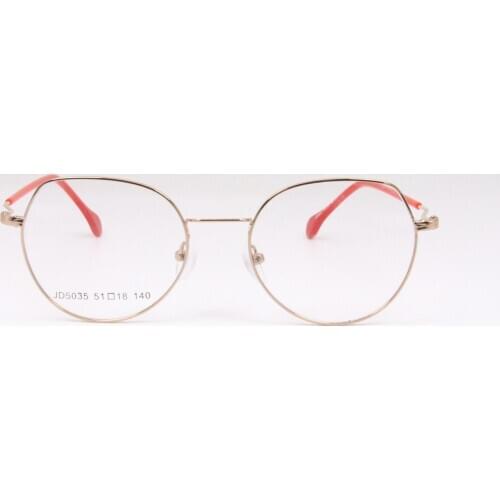 Thin Frames Bright Colorful Eyewear Irrectangle Eyeglasses JD5035
