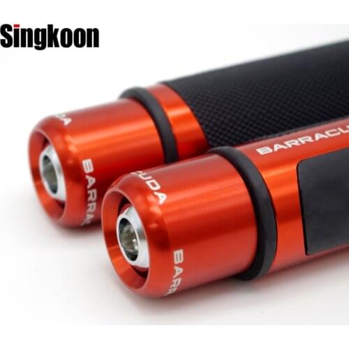 Universal 7/8" Motorcycle handlebar grips Ends Motorbike Grips Counterweight FOR suzuki bandit 1200 sv650 SV 650 Yamaha tdm 850