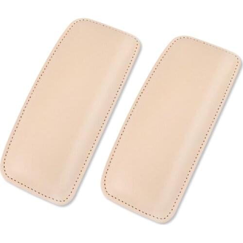 Universal Leather Knee Pad for Car Interior Pillow Comfortable Elastic Cushion Memory Foam Leg Pad Thigh Support Car Accessories