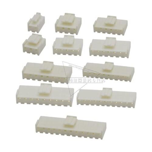 VH3.96 rubber shell 2/3/4/5/6/7/8/9/10/11/12pin connector plug 3.96mm pitch connector