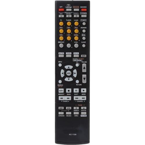 Replaced Remote Control RC-1120 RC1120 for Denon AV Receiver AVR-590 DHT590BA AVR-1610 Television Controller Replacemen