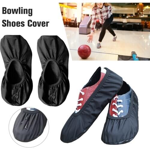 1 PCS Premium Bowling Sports Shoe Covers Shoes Covers For Shoe Dust Proof Washable Reusable Flat Ankle Elastic Boot Cover