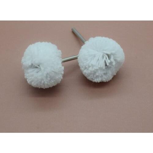 20pcs Cotton Thread Wheel For Dremel Rotary Tools Accessories Jewelry Abrasive Polishing Brush