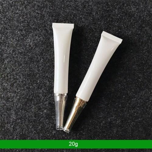 300pcs 20g 20ml plastic Soft Tube Empty Cosmetic Packaging Eyeshadow Eyeliner Eye Serum Cream Tubes Sample Medicine Containers