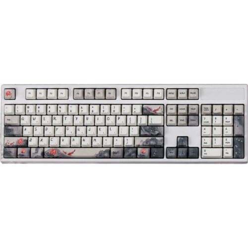 5 Sides Dye-Sublimation 108 Keys OEM PBT Keycaps Full Set Mechanical Keyboard Keycaps