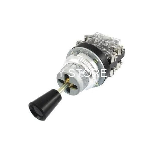AC 380V 15 Amp 15A 4NO 4 Position Latching Maintained Self-locked Joystick Switch HKA1-41