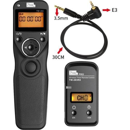 Pixel TW283 TW-283 E3 Shutter Release Wireless Timer Remote Control for Canon 700D 600D 100D 550D 1200D 1100D 750D 650D 60D 70D