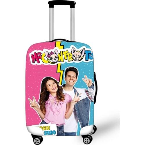 Me contro Te Travel Luggage Suitcase Cover Trolley Bag Protective Cover Mens Womens Elastic Suitcase Cover