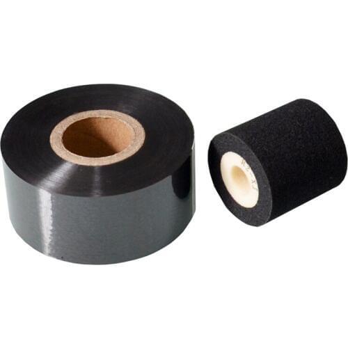 Black Width 25mm length 120M foil printing ribbon for kinds of coding machines