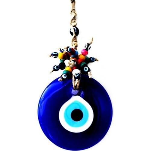 Decorative Evil eye bead Pendulum Glass Door Wall Decoration decorative objects Декоративные элементы Objetos decorativos