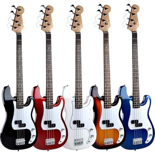HOT 39 Inch Electric Guitar Concert Electric Bass Sycamore Xylophone 4-string Guitar Beginner Gift AGT198