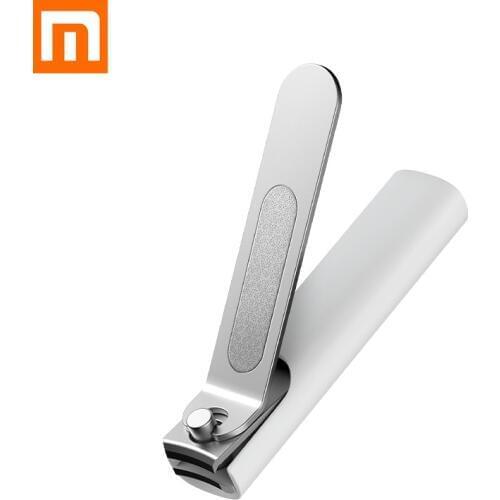 Xiaomi Mijia Stainless Steel Nail Clippers With Anti-splash cover Trimmer Pedicure Care Nail Clippers Professional File