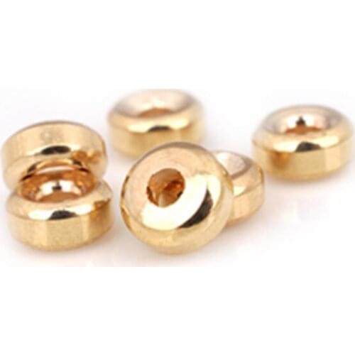 Copper Spacer Beads Round Brass Blank (10PCS )