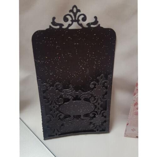 Ferrule Set Hollow Pattern Metal Cutting Dies Stencil Scrapbooking Embossing For Paper Card DIY Crafts Supplies