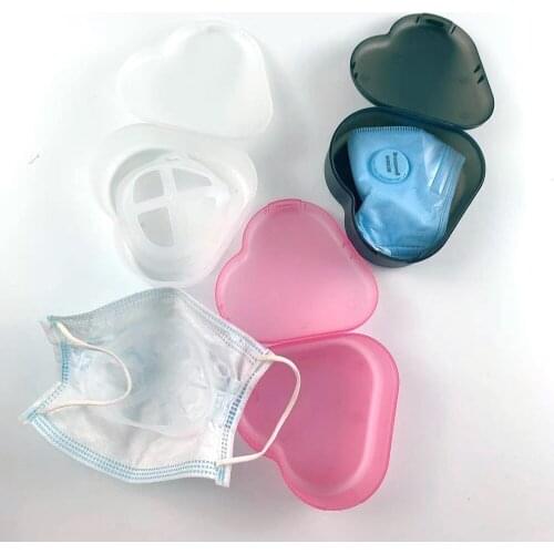 New Mask Holder storage box Dust-proof Pollution-proof portable multifunctional storage bracket mask Box Free