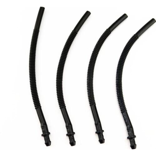 SCJYRXS Qty 4 Front Windshield Washer Pour Wiper Spray Nozzle PiPe For Golf MK4 Passat B5 Bora Beetle 6E0 955 985A 6RD955985