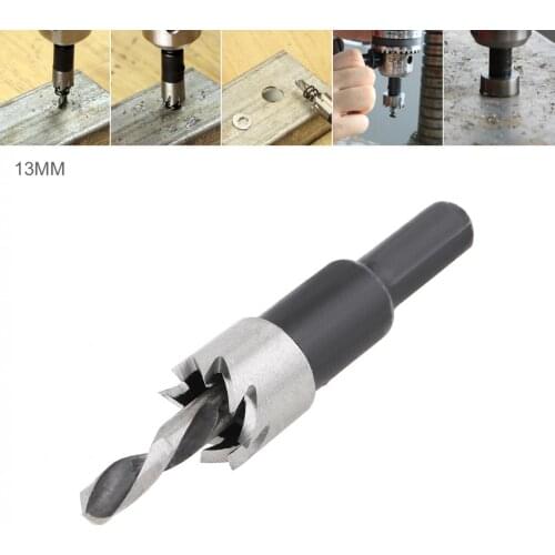 HSS Hole Saw Cutter Drill Bits for Pistol Drills / Bench Drills /Magnetic Drills /Air Gun Drills 13mm