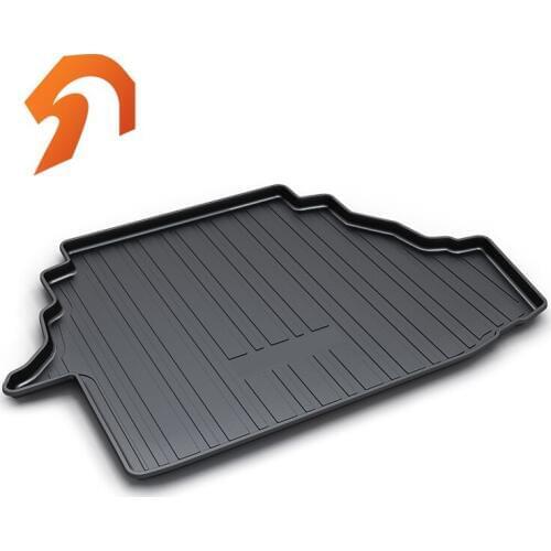 Rubber Rear Trunk Cover Cargo Liner Trunk Tray Floor Mats For Toyota Camry 2007-2011 Carpet Liner Mats