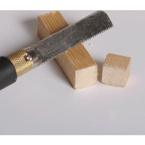 Steel Model Saw Mini Hand Saw Thin blade With 2 Saw Blades Model Making Tool