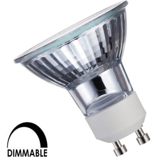 GU10 MR16 LED Light Bulbs 50W Halogen Equivalent Dimmable Spotlight 5W 500lm 120° Flood Track Spot Replacement 10Pcs/Lot 90-260V