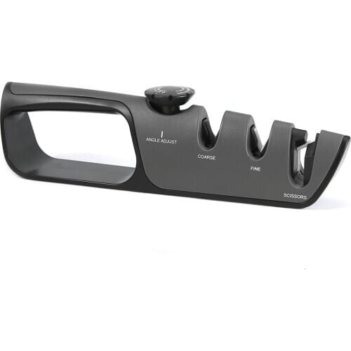 Angle Adjustable Knife Sharpener 3 Stages Scissors Sharpening stone Professional Kitchen Grinder knives Whetstone Kitchen tools