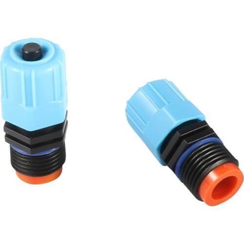 1/2" Male Thread Adjustable Sprinklers Garden Greenhouse Irrigation System Misting Atomizing Nozzle Head With Filter 10 Pcs