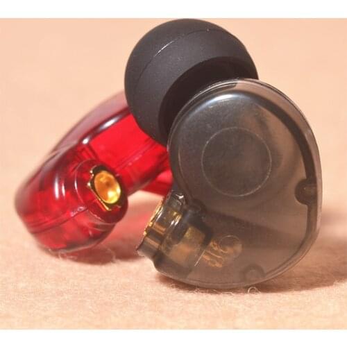 DIY Earphones Shell Case 10mm Transparent Shell Case In Ear Ear Hook Earbuds Housing Case 10 pairs