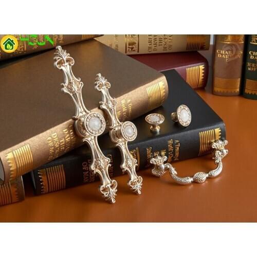 2 pcs 5styles Chic Dresser Pulls Handle White Stone Drawer Handle Door Cupboard Knob Rustic Kitchen Handles Furniture Hardware