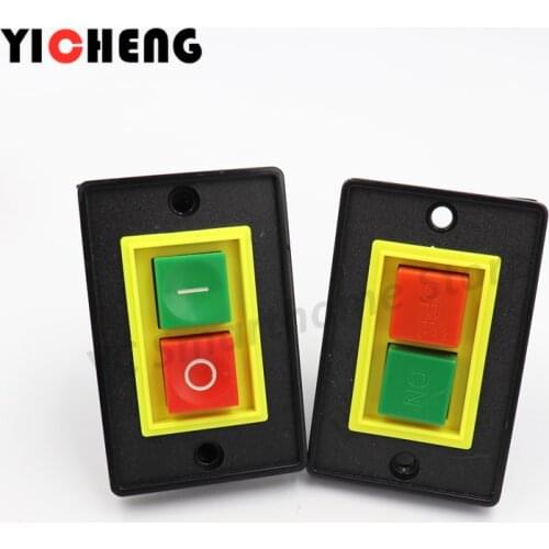2pcs QCS1 control switch 220 / 380V10A Bench drill machinestart switch button