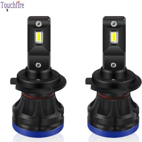 2PCS H7 LED H4 H11 H8 HB4 H1 H13 9005 HB3 Auto D9 Car Headlight Bulbs Canbus 80W 6000LM Car Accessories 6000K 12V led fog light