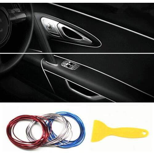 5M Interior Sticker Decoration Strip Car Styling For LEXUS IS250 IS300 ES240 ES250 ES300 ES300H ES330 ES350 GS300 GS350 GS450H