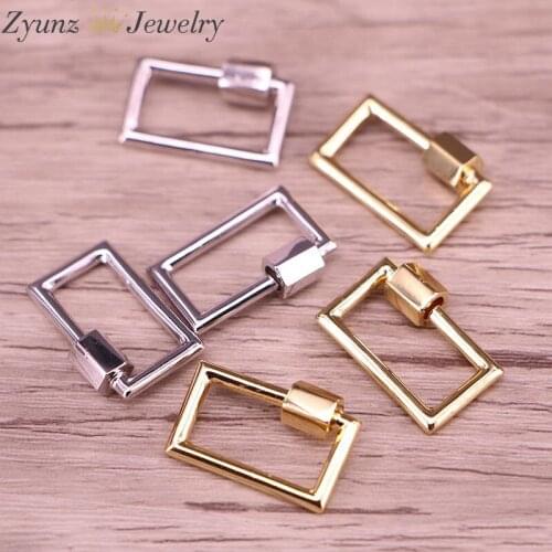5PCS, 13*20MM, Rectangle Screw Lock, Rectangle Lock with Screw On Lock Mechanism